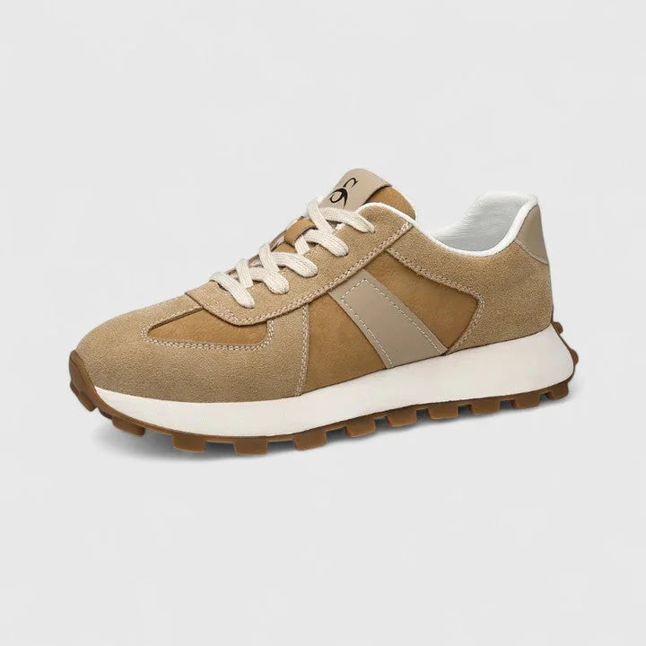 Zelda Retro Runner Sneakers in Khaki